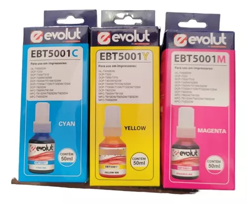 TINTA BROTHER EVOLUT CMY