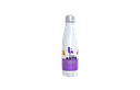 SQUEEZE PERSONALIZADA GARRAFA TÉRMICA INOX BRANCA 450ML