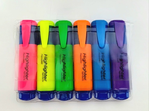 MARCADOR DE TEXTO HIGHGHTER  C/6 CORES