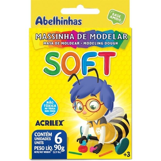 MASSA DE MODELAR SOFT ACRILEX