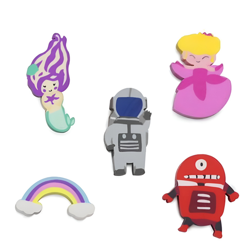 BORRACHA FANTASY FORMAS (ARCO IRIS, SEREIA...)