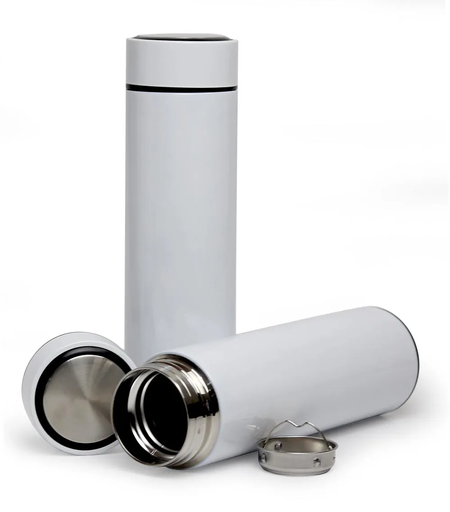 Garrafa Térmica de Inox Com Infusor 400ml